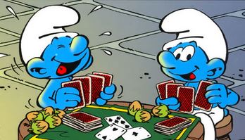 Gambling, Smurfs Wiki